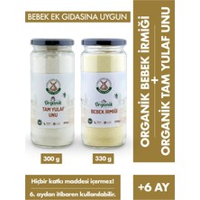 Mill & More Bebek Irmiği 330 G +  Tam Yulaf Unu 300 G Seti