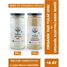 Mill & More Ruşeymli Bebek Irmiği 250 G +  Tam Yulaf Unu 300 G Seti