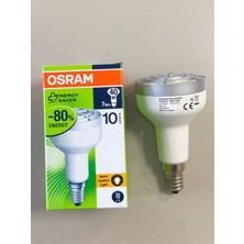 Osram 5 Adet Osram R50 Spot Ampul -7W=40W Sarı 2500 Kelvin Tasarruflu Lamba - E14 Ince Duylu