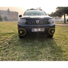 Ebal Oto Dacia Duster Krom Sis Farı Çerçevesi 2 Prç. 2018 Model Ve Üzeri Paslanmaz çelik