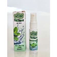 Wom Dental Ağız Kokusu Spreyi, Ağız Kokusu Önleyici Sprey, Propolis Katkılı, 20ML, Alkolsüz