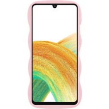 Seashell Digital Samsung Galaxy A13 4g Kılıf Düz Renk Cep Telefonu Tpu Kapak Dalgalı Kenar-Pembe (Yurt Dışından)