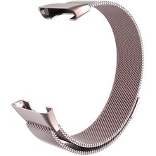 Xiaomi Mi Band 7 Pro Uyumlu Mıknatıslı Hasır Metal Örgü Kordon Özel Pim Tasarımı Milanese Kayış