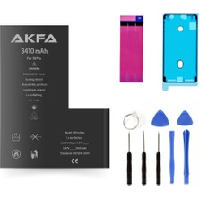 Akfa Apple iPhone 14 Pro Telefon Batarya- 3410 mAh + Tamir Seti