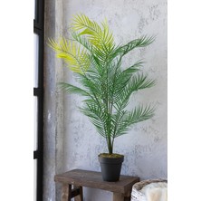 Güleç Yapay Çiçek Yapay Ağaç Areka Ağacı Palmiye Ağacı Salon Bitkisi Yapay Areka 130 cm 20 Yaprak