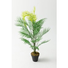 Güleç Yapay Çiçek Yapay Ağaç Areka Ağacı Palmiye Ağacı Salon Bitkisi Yapay Areka 130 cm 20 Yaprak