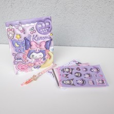 Piraye Gift Sanrio Kuromi  Kırtasiye Seti  Kutulu