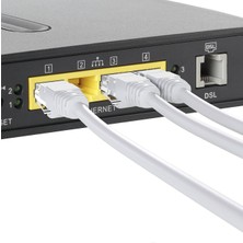 Qasul Cat6 Internet Kablosu Ethernet Hızlı ve Güvenilir Internet Bağlantısı Için