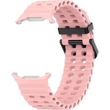 Microsonic Samsung Galaxy Watch Ultra Kordon Flexi Sport Pudra