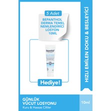 Bepanthol Derma Temel Nemlendirici 200 ml Losyon & 5 Adet Temel Nemlendirici Losyon 10 ml