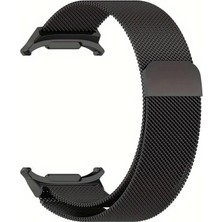 Microsonic Samsung Galaxy Watch Ultra Milanese Loop Kordon Siyah