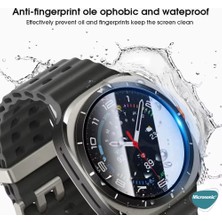 Microsonic Samsung Galaxy Watch Ultra Tam Kaplayan Nano Cam Ekran Koruyucu Siyah