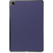 Shin-Wo Samsung Galaxy Tab A9+ Plus Folio Kılıf Çok Açılı Standlı Ince Hafif Koruyucu Kapak (Yurt Dışından)