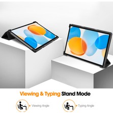 Shin-Wo Teclast M40 / M40 Pro Folio Kılıf Çok Açılı Standlı Ince Hafif Koruyucu Kapak (Yurt Dışından)