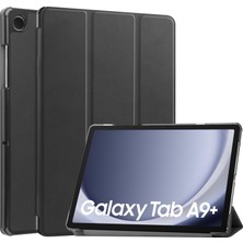 Shin-Wo Samsung Galaxy Tab A9+ Plus Folio Kılıf Çok Açılı Standlı Ince Hafif Koruyucu Kapak (Yurt Dışından)