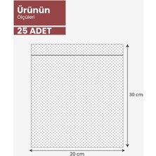 Palpak 20X30 Tırtıklı Ev Tipi Vakum Torba 25 Adet