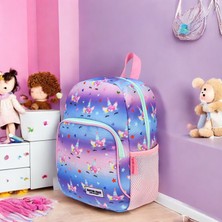 Shopiolog Anaokulu Kreş Günlük Kullanım Kız Çocuk Sırt Çantası Su Geçirmez Suluklu 2 Bölmeli Okul Öncesi