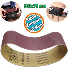 Nzb Sonsuz Bant 60 Kum Tank Palet Zımpara Kağıdı 75 x 533 mm