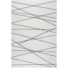 Artemis Halı Cozy Iskandinav Halı 03061a - Mavi Krem