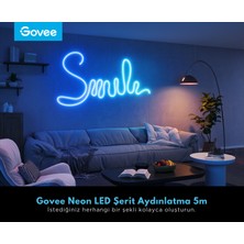 Govee Neon LED Şerit 2.nesil (5m)-Beyaz H61D5301