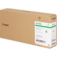 Canon Plotter Sarf® Canon PFI-706 G (Green) Yeşil Plotter Orijinal Mürekkep Kartuş 700 Ml. (6688B001)