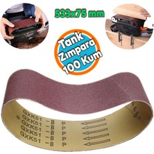 Nzb Sonsuz Bant 100 Kum Tank Palet Zımpara Kağıdı 75 x 533 mm