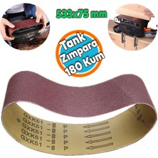 Nzb Sonsuz Bant 180 Kum Tank Palet Zımpara Kağıdı 75 x 533 mm