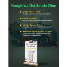 Uygun Kart Google Işletme Yorum ve Puanlama Kartı - 5 Yıldız Yorum Toplar - Google Yorum Artırma Kartı Nfc ve Qr Kod Özellikli