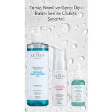 The RETEEN Cosmetics Temizle Nemlendir Yenilen Seti Nemlendirici Krem Hyaluronic Serum Mineral Komplex Yüz Temizleme Jeli