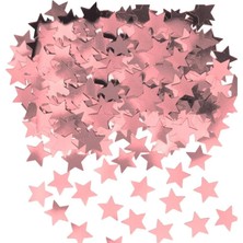 Kidspartim Şeffaf Balon Içi Konfeti Rose Gold Yıldız