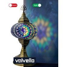 Valvello Diadora / Valvello Dekoratif El Yapımı Masaüstü Mozaik Lamba