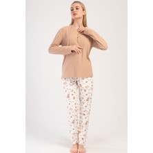 Vienetta Pamuklu Kadın Uzun Kol Pijama Takım
, 404028