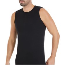 Yıldız 11 Erkek Ribana Sıfır Kol Bisiklet Yaka Atlet 12 Adet