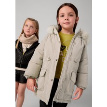 Mayoral Yakası Kürklü Kız Çocuk PARKA_MNVS04493