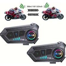 Teknoloji Gelsin Y10 Kask Kulaklığı Intercom Bluetooth Mikrofonlu Kasklar Ile Uyumlu Motosiklet Kulaklığı Gürültüengellme