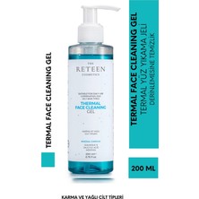 The RETEEN Cosmetics 2'li Paket Avantajlı Fiyat Siyah Nokta Karşıtı Mineral Kompleks Termal Yüz Temizleme Jeli 2 Adet 200 Ml*