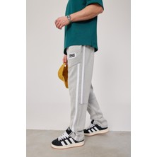 Nyc Baskılı Gri Eşofman