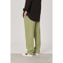 Nomarc Krinkıl Kumaş Yeşil Pantolon