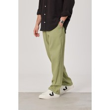 Nomarc Krinkıl Kumaş Yeşil Pantolon