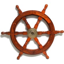 Otantik Çarşı Ahşap Dekoratif  Dümen 24'' K02