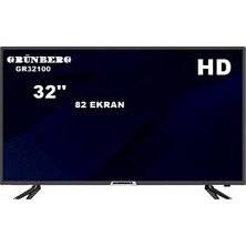 Grünberg GR32100 32" 82 Ekran Uydu Alıcılı HD Ready LED TV