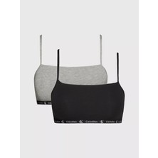 Calvin Klein Unlined Bralette 2li Sütyen Renkli Kumaş ile Konforlu Tasarım ve Nefes Alabilirlik