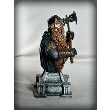 Mitty Collectibles Yüzüklerin Efendisi Gimli Büst Figür