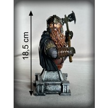 Mitty Collectibles Yüzüklerin Efendisi Gimli Büst Figür