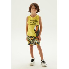 Nebbati Bg Store Erkek Çocuk Desenli Pijama Takımı