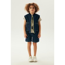 Nebbati  Erkek Çocuk Denim Yelek