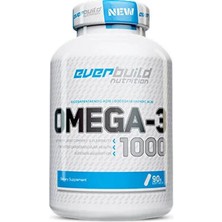 Dietary Supplement Everbuıld Omega-3 Fish Oil / 90 Softgels