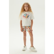 Tyess Bg Store Kız Çocuk Desenli Pijama Takımı