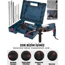 Tekno Trust Aküsüz Elektrikli Kırıcı Delici Kablolu Darbeli Matkap 2-28MM H002 Darbeli 5.0 - 5.4 Ah Uç Se