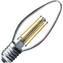 Ack AA36 00410 4W Rustik LED Ampul 3000K Günışığı E14 C35 